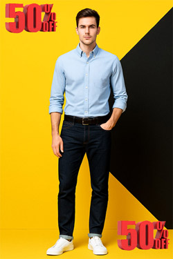 Мъжки Ризи с намаление над 50%