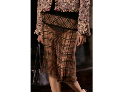 Туидът се завръща: новият начин да носим slip полата à la Chanel