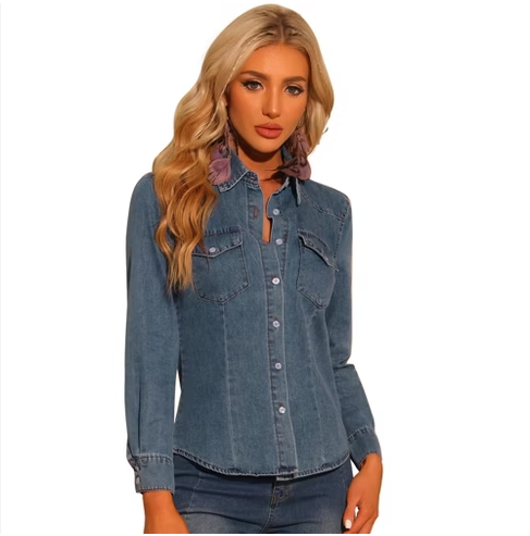 Дамска дънкова риза от ShopStyle.bg