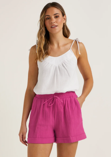 Дамски къси текстилни панталонки от ShopStyle.bg