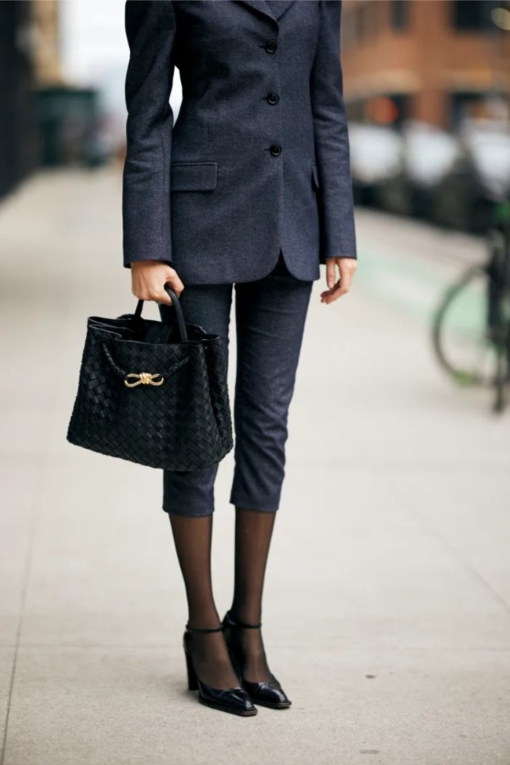 Аксесоари и стилове в уличен стил на Fashion Week NY 1